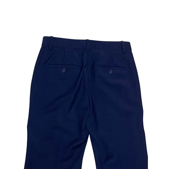 Theory Jotsna Continuous Wool Blend Blue Pants-sz 00 - Picture 5 of 10